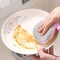 Kitcheniva Dual-Sided Scrub Sponges (12 Pcs, Pink) - Scour Pad & Soft Sponge